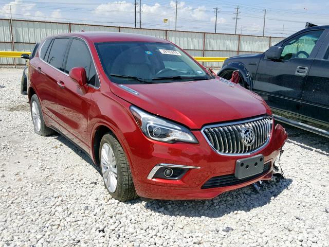 LRBFXASA0HD047906 - 2017 BUICK ENVISION P RED photo 1