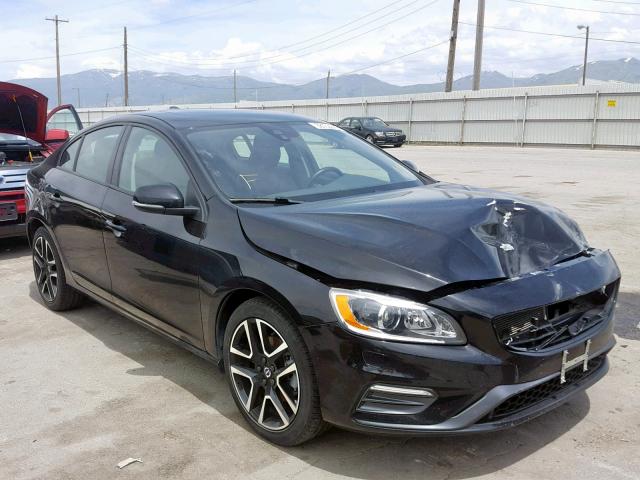 YV126MFL8H2421913 - 2017 VOLVO S60 BLACK photo 1