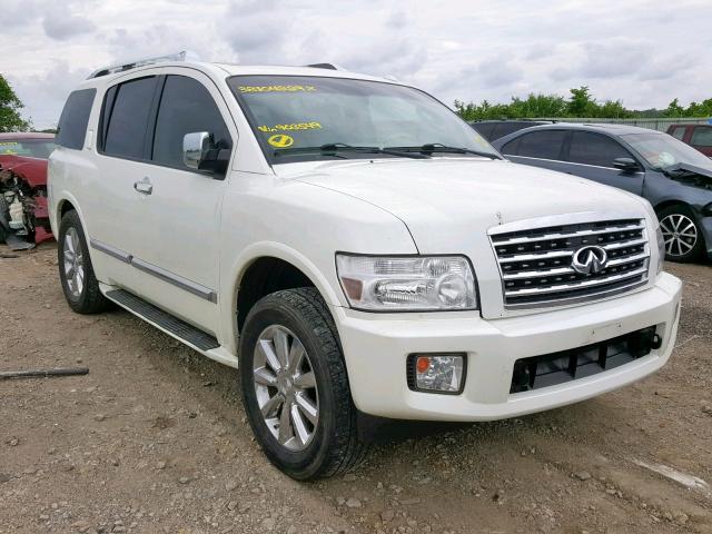 5N3AA08D28N903549 - 2008 INFINITI QX56 WHITE photo 1