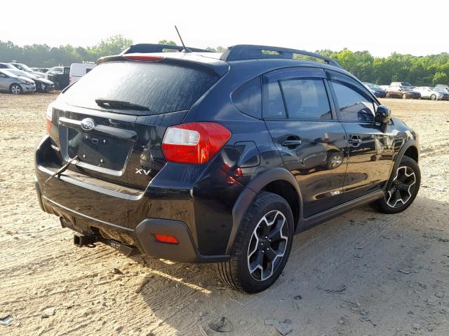 JF2GPAVC3DH848773 - 2013 SUBARU XV CROSSTR BLACK photo 4