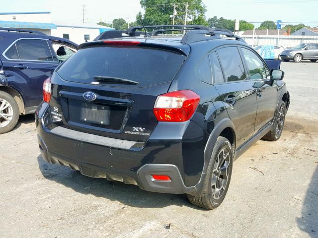 JF2GPADC2F8214813 - 2015 SUBARU XV CROSSTR BLACK photo 4