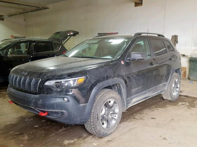 1C4PJMBX8KD185942 - 2019 JEEP CHEROKEE T BLACK photo 2