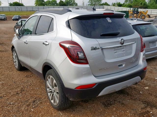 KL4CJASB9HB119531 - 2017 BUICK ENCORE PRE SILVER photo 3