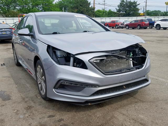 5NPE34AF6FH109615 - 2015 HYUNDAI SONATA SPO GRAY photo 1