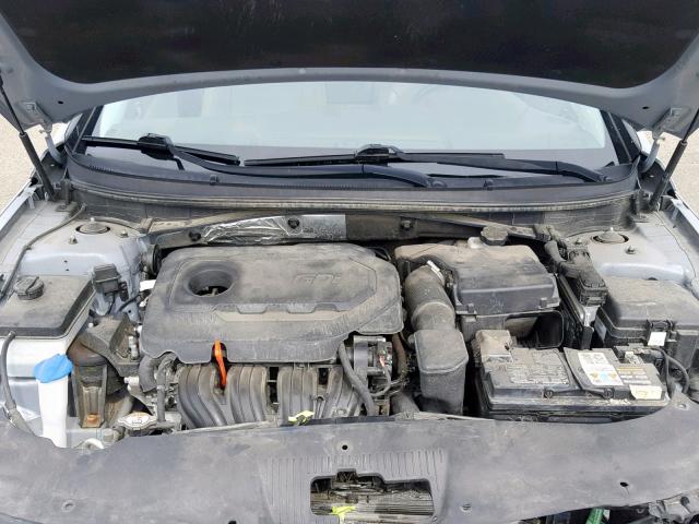 5NPE34AF6FH109615 - 2015 HYUNDAI SONATA SPO GRAY photo 7