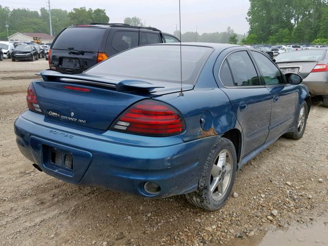 1G2NF52F13C102479 - 2003 PONTIAC GRAND AM S BLUE photo 4