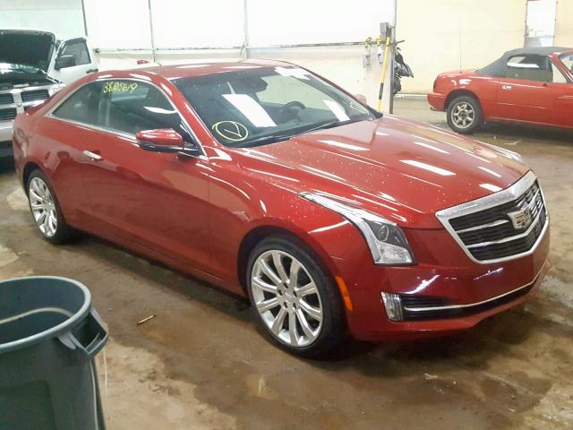 1G6AH1RX1F0139133 - 2015 CADILLAC ATS LUXURY RED photo 1