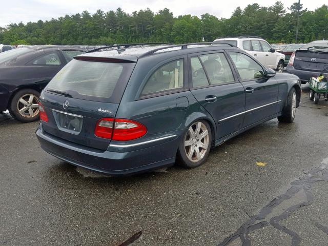 WDBUH87X47X216218 - 2007 MERCEDES-BENZ E 350 4MAT GRAY photo 4