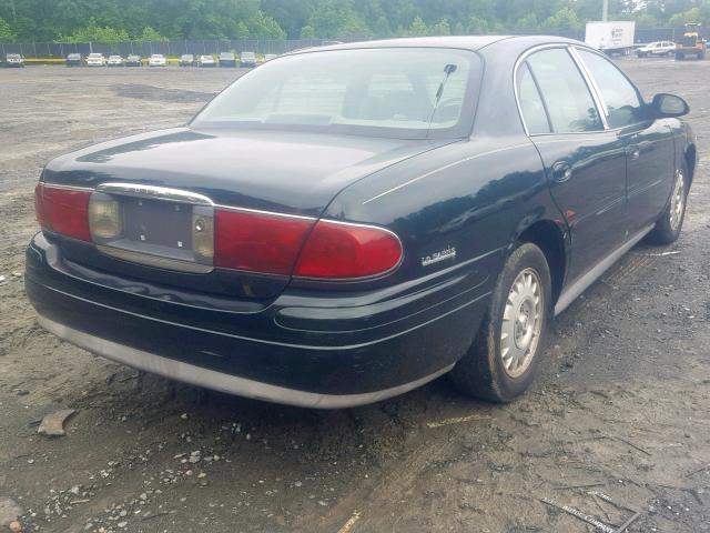 1G4HR54K62U103772 - 2002 BUICK LESABRE LI GREEN photo 4