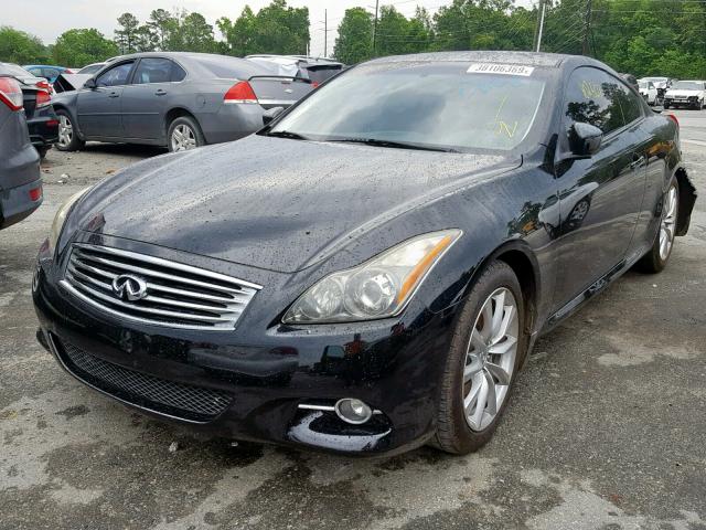 JN1CV6EK0BM210284 - 2011 INFINITI G37 BASE BLACK photo 2