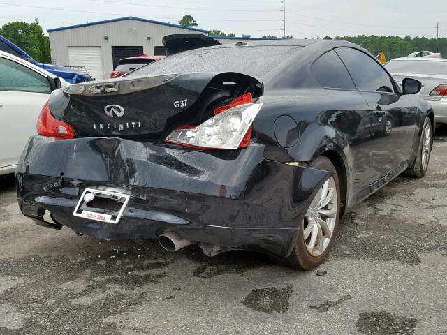 JN1CV6EK0BM210284 - 2011 INFINITI G37 BASE BLACK photo 4