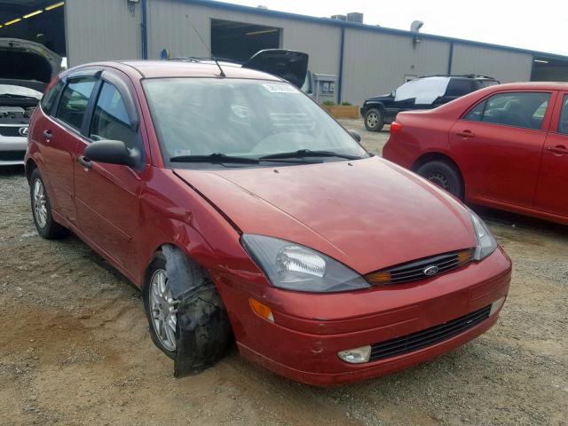 3FAFP37344R118376 - 2004 FORD FOCUS ZX5 BURGUNDY photo 1