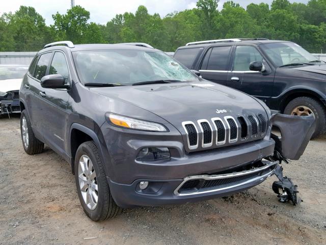 1C4PJMDS6GW245732 - 2016 JEEP CHEROKEE L CHARCOAL photo 1