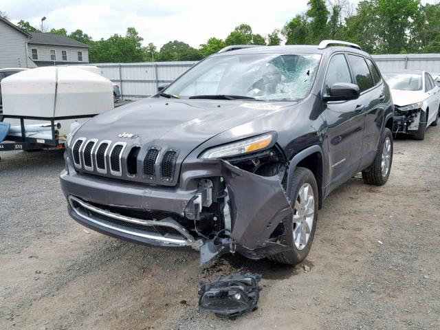 1C4PJMDS6GW245732 - 2016 JEEP CHEROKEE L CHARCOAL photo 2