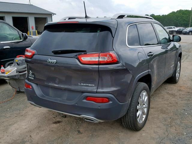 1C4PJMDS6GW245732 - 2016 JEEP CHEROKEE L CHARCOAL photo 4