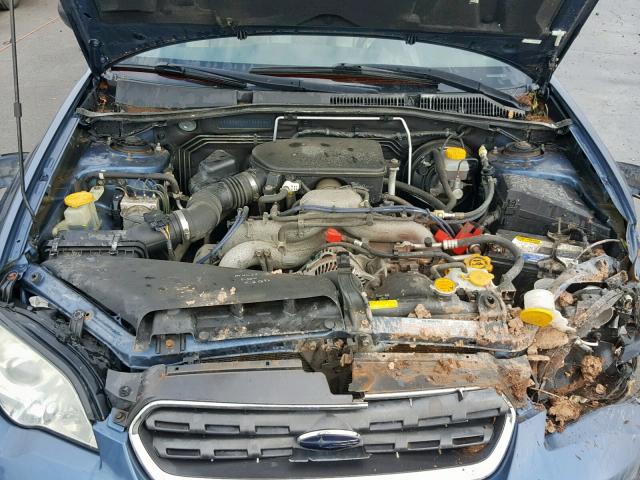 4S4BP61C667325036 - 2006 SUBARU LEGACY OUT BLUE photo 7