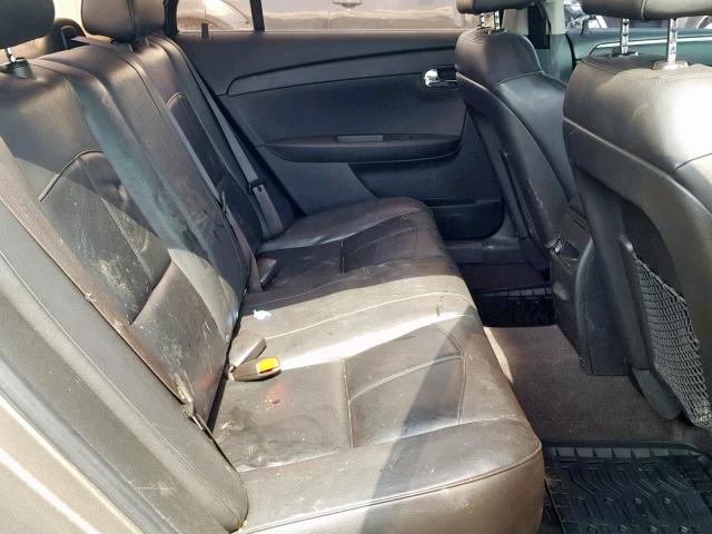 1G1ZC5E03AF178660 - 2010 CHEVROLET MALIBU 1LT ნაცრისფერი ფოტო 6