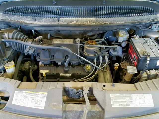 2C8GP74L93R217398 - 2003 CHRYSLER TOWN & COU GOLD photo 7