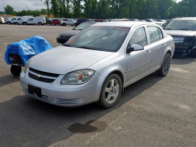 1G1AT58H997234640 - 2009 CHEVROLET COBALT LT GRAY photo 2