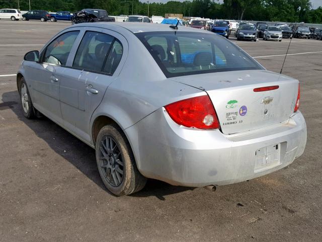 1G1AT58H997234640 - 2009 CHEVROLET COBALT LT GRAY photo 3