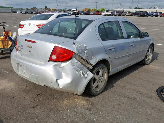 1G1AT58H997234640 - 2009 CHEVROLET COBALT LT GRAY photo 4