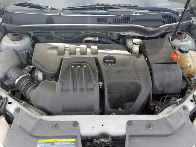 1G1AT58H997234640 - 2009 CHEVROLET COBALT LT GRAY photo 7