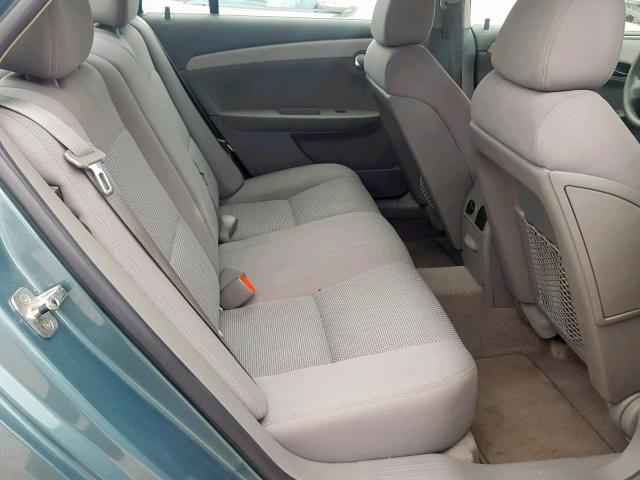 1G1ZH57BX9F119049 - 2009 CHEVROLET MALIBU 1LT ტალღისფერი ფოტო 6