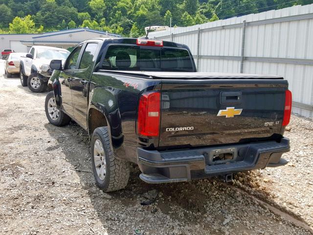 1GCGTCE38G1148461 - 2016 CHEVROLET COLORADO L BLACK photo 3