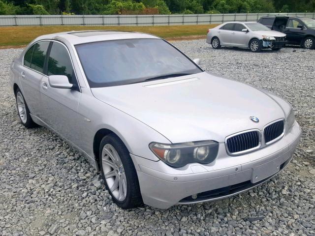 WBAGL63433DP66385 - 2003 BMW 745 I SILVER photo 1