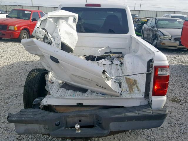 1FTYR10U12PB40022 - 2002 FORD RANGER WHITE photo 6