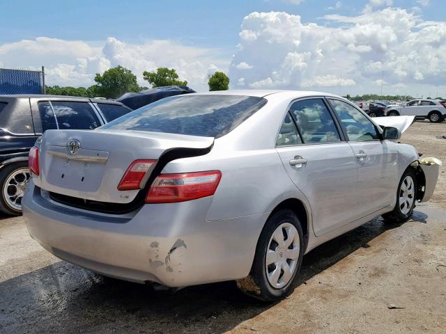 4T1BE46K77U511892 - 2007 TOYOTA CAMRY NEW SILVER photo 4