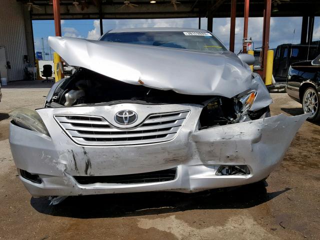 4T1BE46K77U511892 - 2007 TOYOTA CAMRY NEW SILVER photo 9