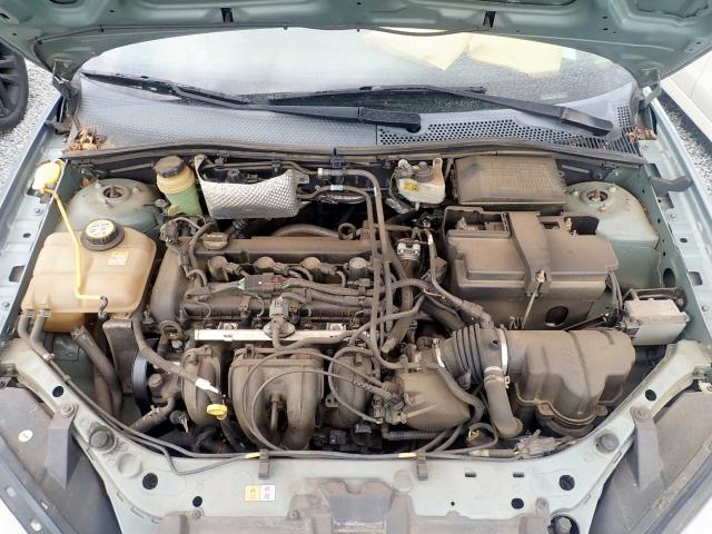 1FAFP34N46W135636 - 2006 FORD FOCUS ZX4 GREEN photo 7