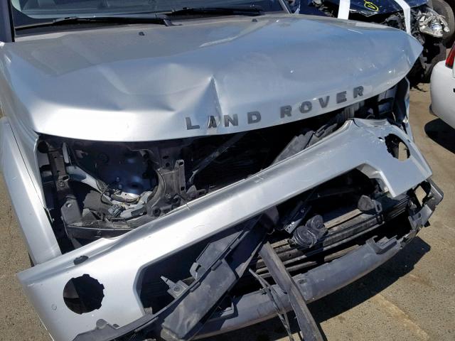 SALAK2D4XCA646855 - 2012 LAND ROVER LR4 HSE LU SILVER photo 9