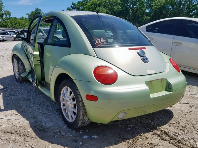 3VWBA21C0YM488379 - 2000 VOLKSWAGEN NEW BEETLE მწვანე ფოტო 3