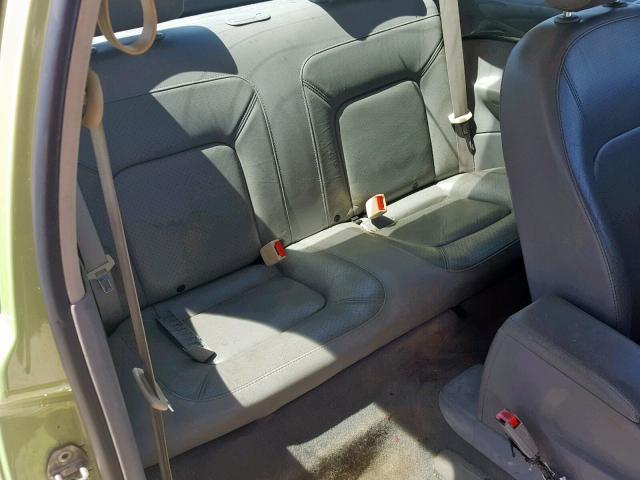 3VWBA21C0YM488379 - 2000 VOLKSWAGEN NEW BEETLE მწვანე ფოტო 6