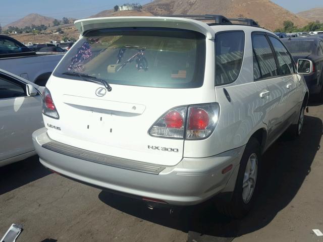 JTJGF10U430164021 - 2003 LEXUS RX 300 WHITE photo 4