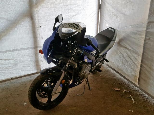 VTTGM51A442102349 - 2004 SUZUKI GS500 FK BLUE photo 2