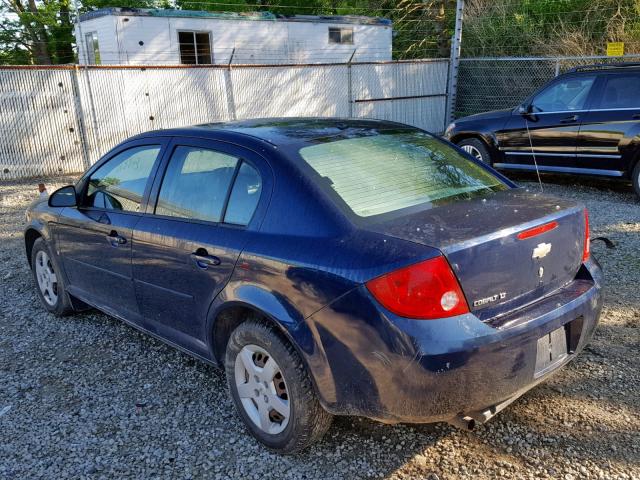 1G1AL58F887265200 - 2008 CHEVROLET COBALT LT BLUE photo 3