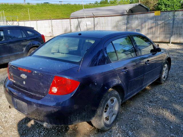 1G1AL58F887265200 - 2008 CHEVROLET COBALT LT BLUE photo 4