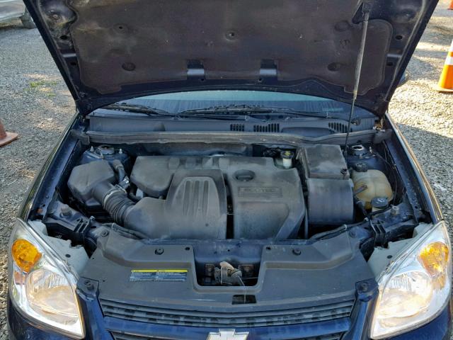 1G1AL58F887265200 - 2008 CHEVROLET COBALT LT BLUE photo 7