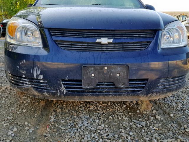 1G1AL58F887265200 - 2008 CHEVROLET COBALT LT BLUE photo 9