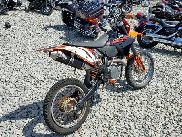 VBKEXA40X8M458505 - 2008 KTM 450 EXC RA ORANGE photo 4