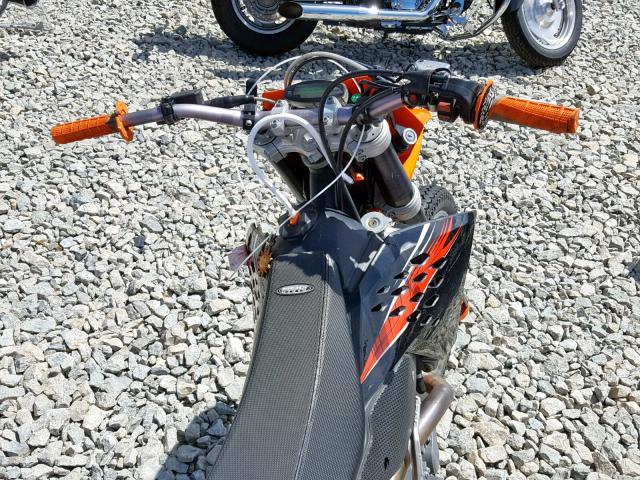 VBKEXA40X8M458505 - 2008 KTM 450 EXC RA ORANGE photo 5