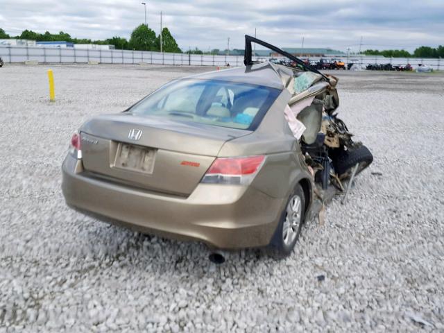 1HGCP26478A043269 - 2008 HONDA ACCORD LXP GOLD photo 4