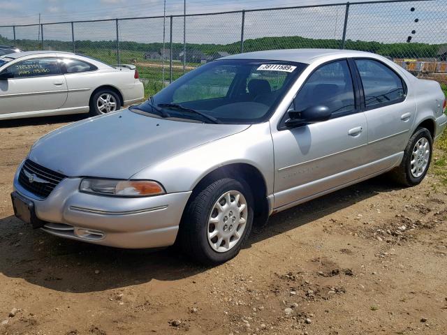 1C3EJ46X0YN272372 - 2000 CHRYSLER CIRRUS LX SILVER photo 2