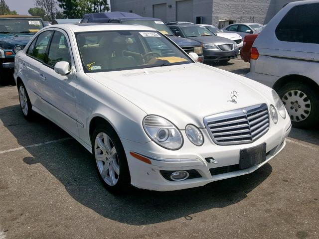 WDBUF56X07B012373 - 2007 MERCEDES-BENZ E 350 WHITE photo 1