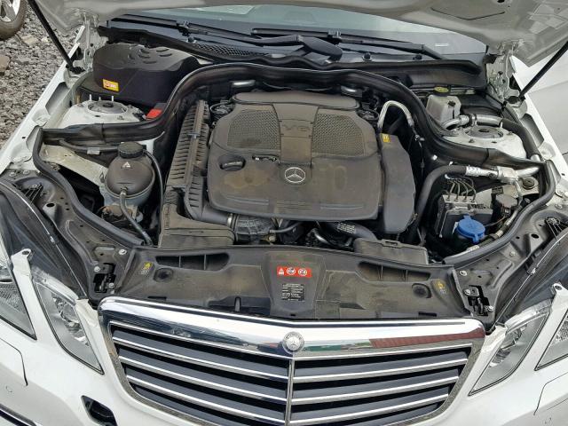 WDDHF5KB5DA741408 - 2013 MERCEDES-BENZ E 350 WHITE photo 7