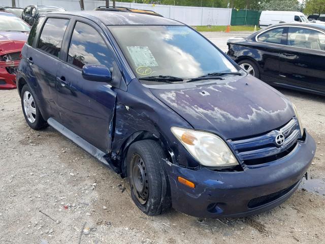 JTKKT624540066724 - 2004 TOYOTA SCION XA BLUE photo 1