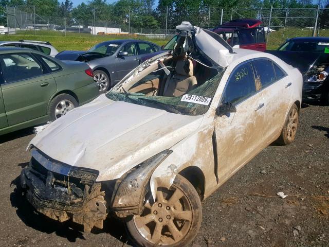 1G6AH5SX2G0144604 - 2016 CADILLAC ATS LUXURY WHITE photo 2